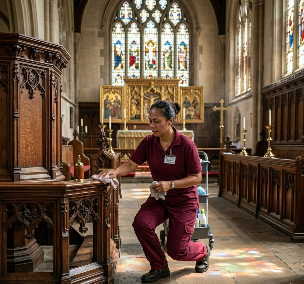 church cleaning