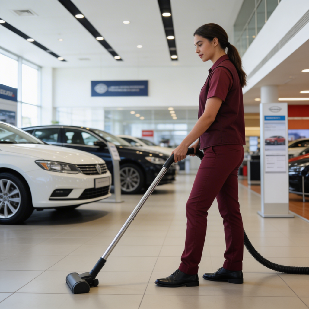 auto-dealership cleaning